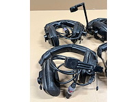 4 x intercom beyer dynamic dt109 dual ear headphone w/single microphone - afbeelding 3 van  6