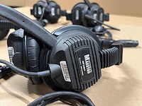 4 x intercom-headset mbk-800-2 - german maestro gmp 8.400 d - dual ear - afbeelding 3 van  4