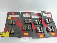 4 x kastverbinders bruin 4 stuks - afbeelding 1 van  3