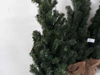 4 x kerstboom kunststof met kluit 60 cm - afbeelding 3 van  3