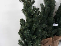 4 x kerstboom kunststof met kluit 60 cm - afbeelding 3 van  3