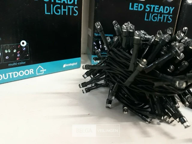 4 x kerstverlichting led gekleurd 240l - afbeelding 3 van  3