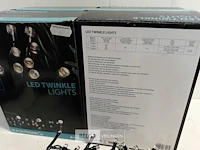 4 x kerstverlichting met controler led 360l warm wit - afbeelding 3 van  3