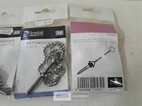 4 x ketting 30 cm voor stop - afbeelding 3 van  3