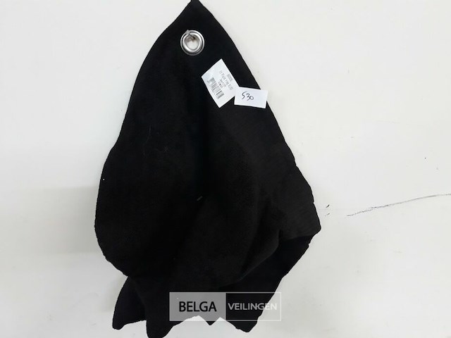 4 x keukenhanddoek zwart 50x50 cm - afbeelding 3 van  3