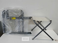 4 x klapstoel zonde rug - afbeelding 1 van  3