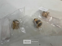 4 x knelkoppeling eindstop koper 15 mm - afbeelding 3 van  3