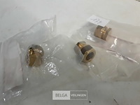 4 x knelkoppeling eindstop koper 15 mm - afbeelding 3 van  3