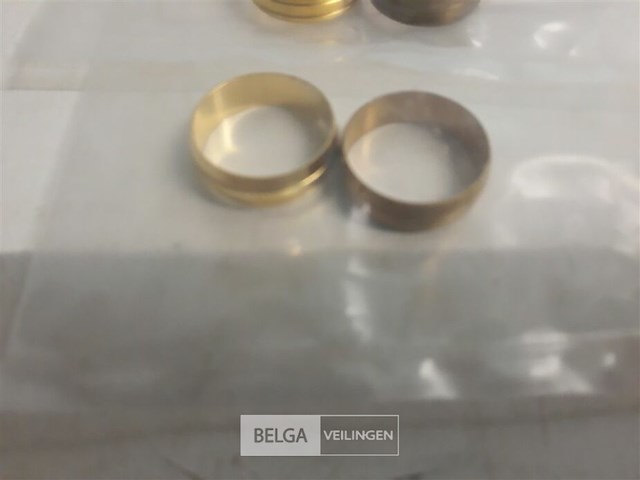 4 x knelring koper 22 mm 2 stuks - afbeelding 3 van  3