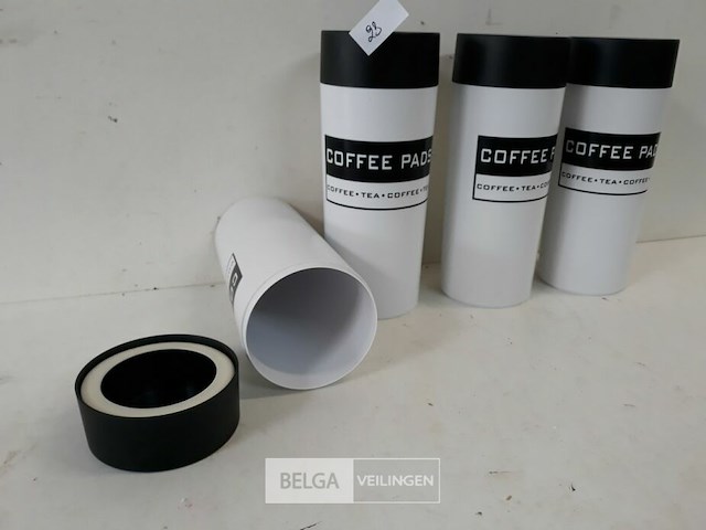 4 x koffie padhouder pvc 20 cm - afbeelding 3 van  3