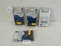 4 x koperen huls voor zekeringen 10 stuks