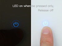 4 x ktnnkg afstandsbedieningsschakelaar voor verlichting - afbeelding 2 van  6