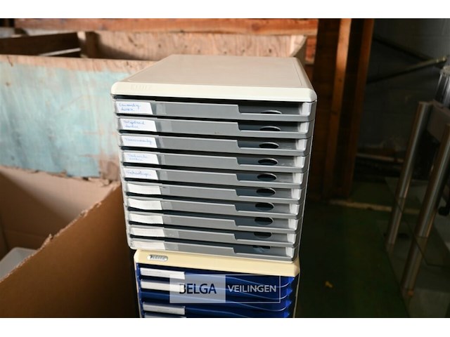 4 x kunststof ladenbox - afbeelding 2 van  5