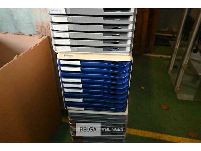 4 x kunststof ladenbox - afbeelding 3 van  5