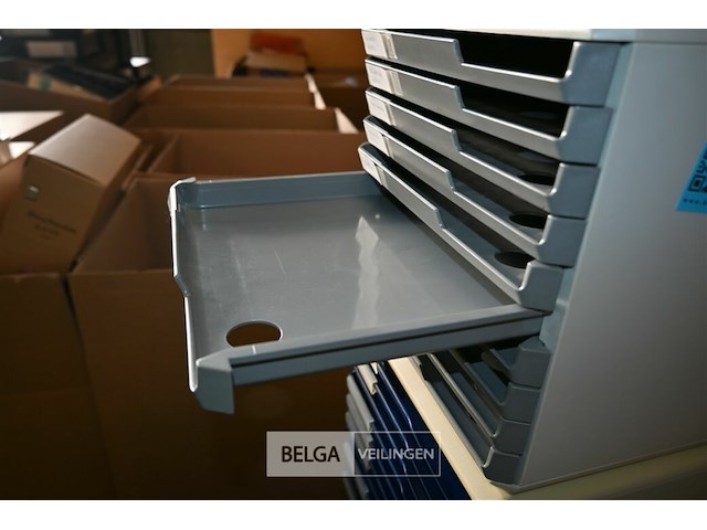 4 x kunststof ladenbox - afbeelding 4 van  5