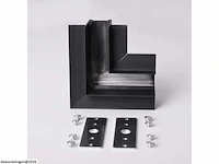 4 x l-connector voor inbouw magnetische rail – 48v – horizontaal - afbeelding 5 van  5