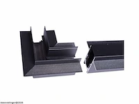 4 x l-connector voor inbouw magnetische rail – 48v – horizontaal - afbeelding 4 van  5