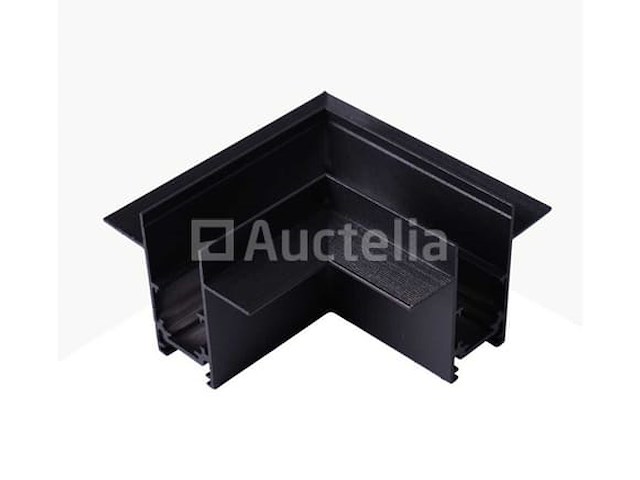 4 x l-connectoren voor verzonken magnetische rails – 20 mm – horizontaal - afbeelding 4 van  4