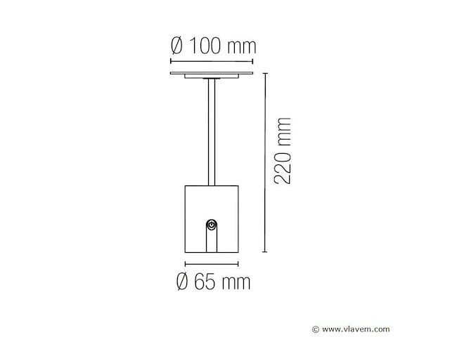 4 x lad liberty wit oplaadbare tafellampen - afbeelding 2 van  6