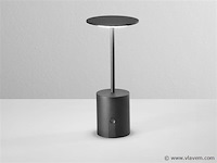 4 x lad liberty zwart oplaadbare tafellampen - afbeelding 7 van  7