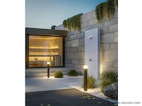 4 x largo 50 sensor buiten lamp zwart - afbeelding 2 van  7