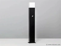4 x largo 50 sensor buiten lamp zwart - afbeelding 4 van  8