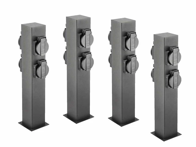 4 x largo buiten kolom 4 x schuko zwart - afbeelding 2 van  6