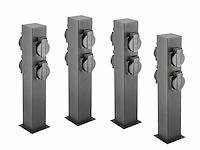 4 x largo buiten kolom 4 x schuko zwart - afbeelding 2 van  6