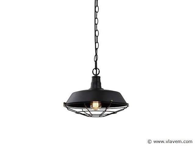 4 x lars loft design hanglamp zwart - afbeelding 7 van  8
