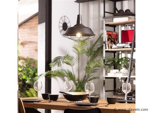 4 x lars loft design hanglamp zwart - afbeelding 5 van  8