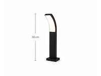 4 x led buiten sokkel lamp – 12w – 4200k neutraal wit - zwart – ip65 – prestige-2 - afbeelding 6 van  13