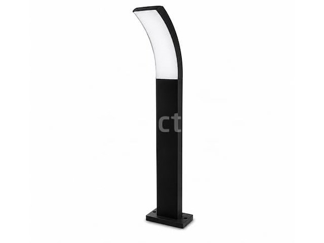 4 x led buiten sokkel lamp – 12w – 4200k neutraal wit - zwart – ip65 – prestige-3 - afbeelding 5 van  5