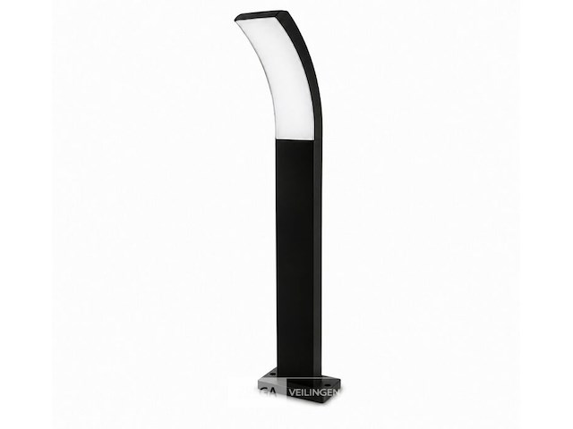 4 x led buiten sokkel lamp – 12w – 4200k neutraal wit - zwart – ip65 – prestige-3 - afbeelding 3 van  6