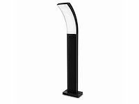 4 x led buiten sokkel lamp – 12w – 4200k neutraal wit - zwart – ip65 – prestige-3 - afbeelding 3 van  10