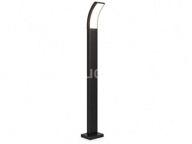 4 x led buiten sokkel lamp – 12w – 4200k neutraal wit - zwart – ip65 – prestige-4 - afbeelding 5 van  5