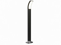 4 x led buiten sokkel lamp – 12w – 4200k neutraal wit - zwart – ip65 – prestige-4 - afbeelding 3 van  6