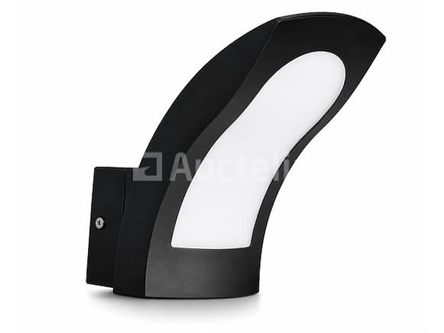 4 x led buiten wandlamp – 15w – 4200k neutraal wit - zwart – ip65 – superb - afbeelding 4 van  5