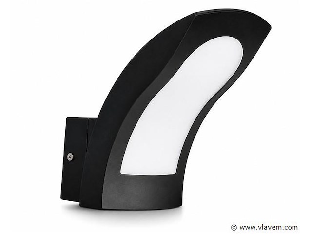 4 x led buiten wandlamp – 15w – 4200k neutraal wit - zwart – ip65 – superb - afbeelding 2 van  5
