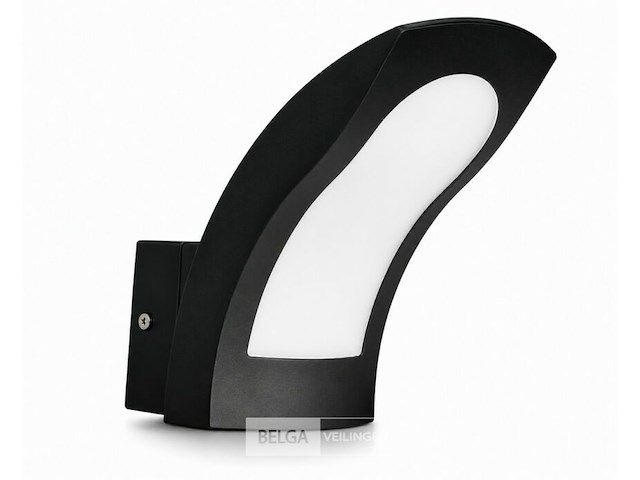 4 x led buiten wandlamp – 15w – 4200k neutraal wit - zwart – ip65 – superb - afbeelding 3 van  6