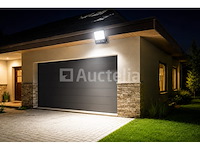 4 x led floodlight 200w – 6400k koud wit - zwart – ip65 – borneo-200 - afbeelding 4 van  5