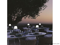 4 x led jammin oplaadbare tafellampen zwart/wit - afbeelding 2 van  9