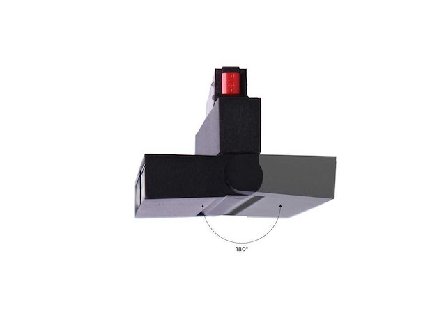 4 x led lineaire spot voor magnetische rail – 48v – 12w – 4000k neutraal wit – alfa - afbeelding 2 van  5
