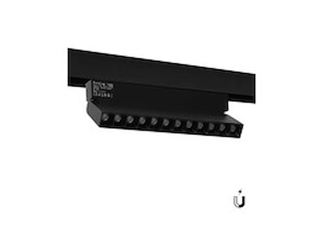 4 x led lineaire spot voor magnetische rail – 48v – 12w – 4000k neutraal wit – alfa - afbeelding 1 van  6