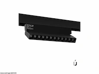 4 x led lineaire spot voor magnetische rail – 48v – 12w – 4000k neutraal wit – alfa - afbeelding 2 van  6