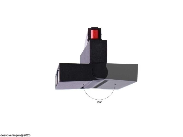 4 x led lineaire spot voor magnetische rail – 48v – 12w – 4000k neutraal wit – alfa - afbeelding 3 van  6