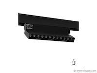 4 x led lineaire spot voor magnetische rail – 48v – 12w – 4000k neutraal wit – alfa - afbeelding 1 van  5