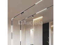 4 x led lineaire spot voor magnetische rail – 48v – 12w – 4000k neutraal wit – libra - afbeelding 2 van  4