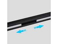 4 x led lineaire spot voor magnetische rail – 48v – 15w – 4000k neutraal wit – mora - afbeelding 3 van  4
