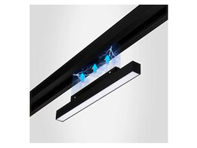 4 x led lineaire spot voor magnetische rail – 48v – 15w – 4000k neutraal wit – mora - afbeelding 1 van  6