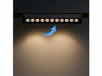 4 x led lineaire spot voor magnetische rail – 48v – 18w – 4000k neutraal wit – alfa